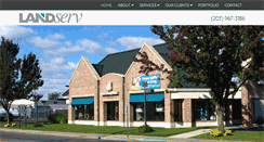 Desktop Screenshot of landserv.net